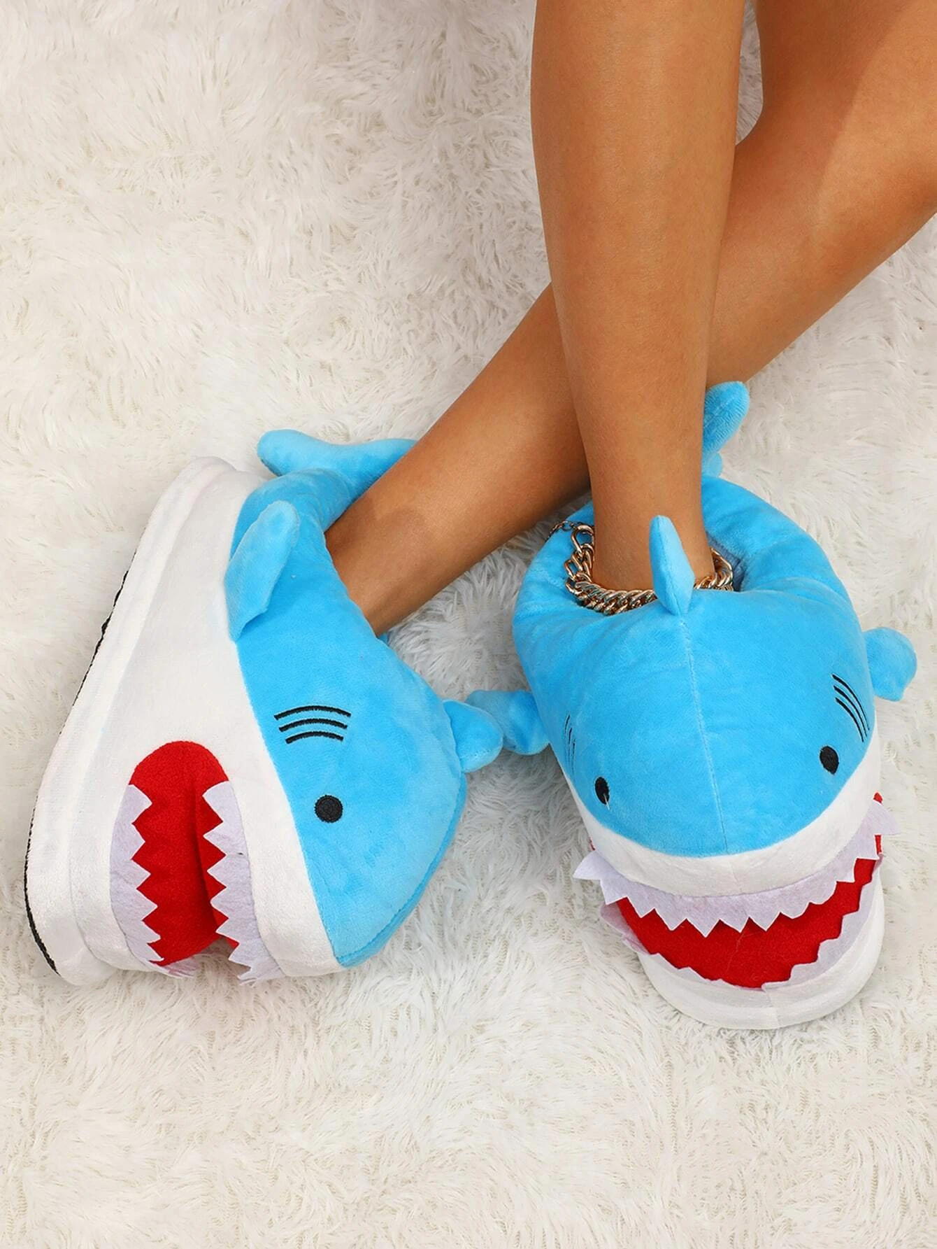 Pantuflas Tiburón - Azul 🦈