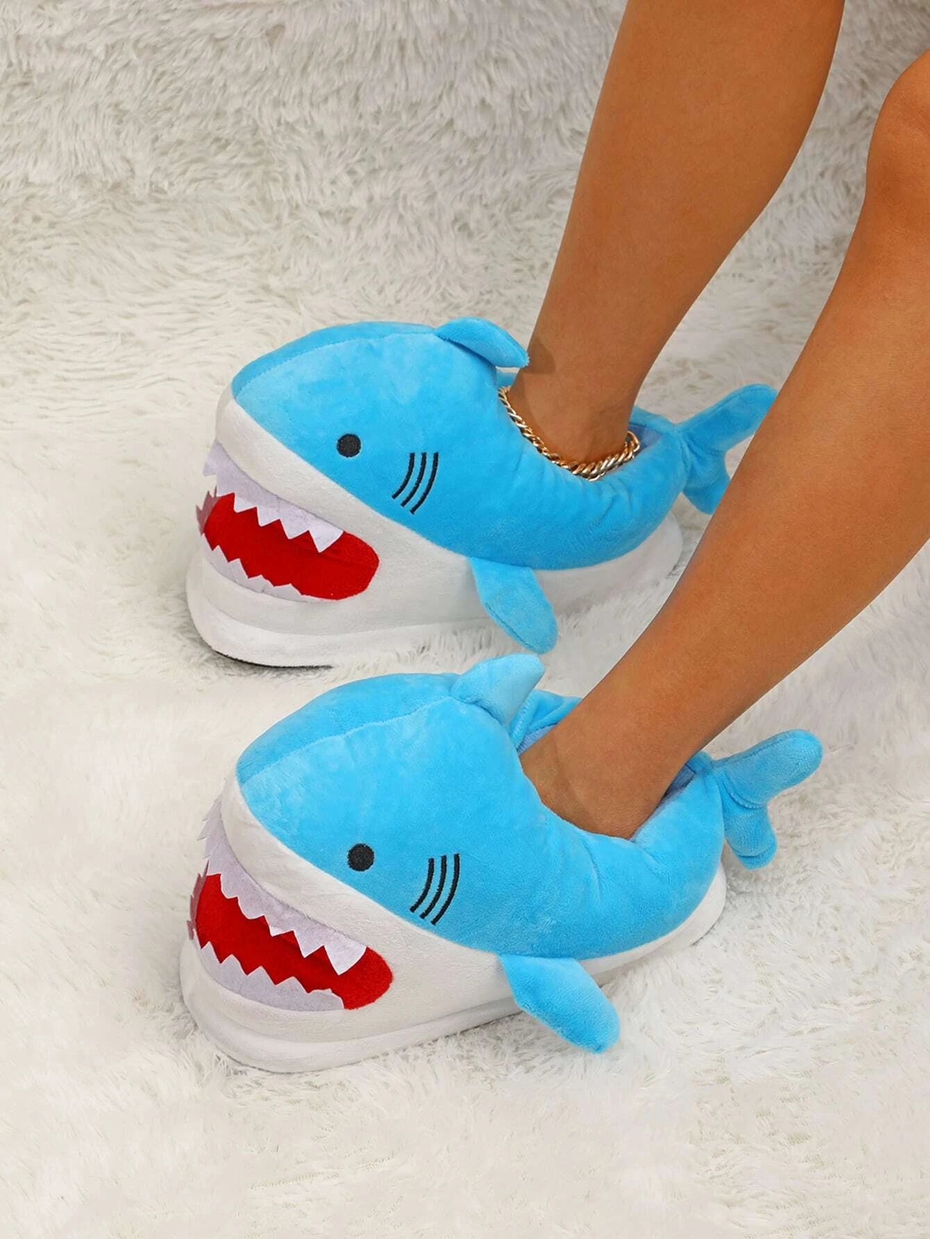 Pantuflas Tiburón - Azul 🦈